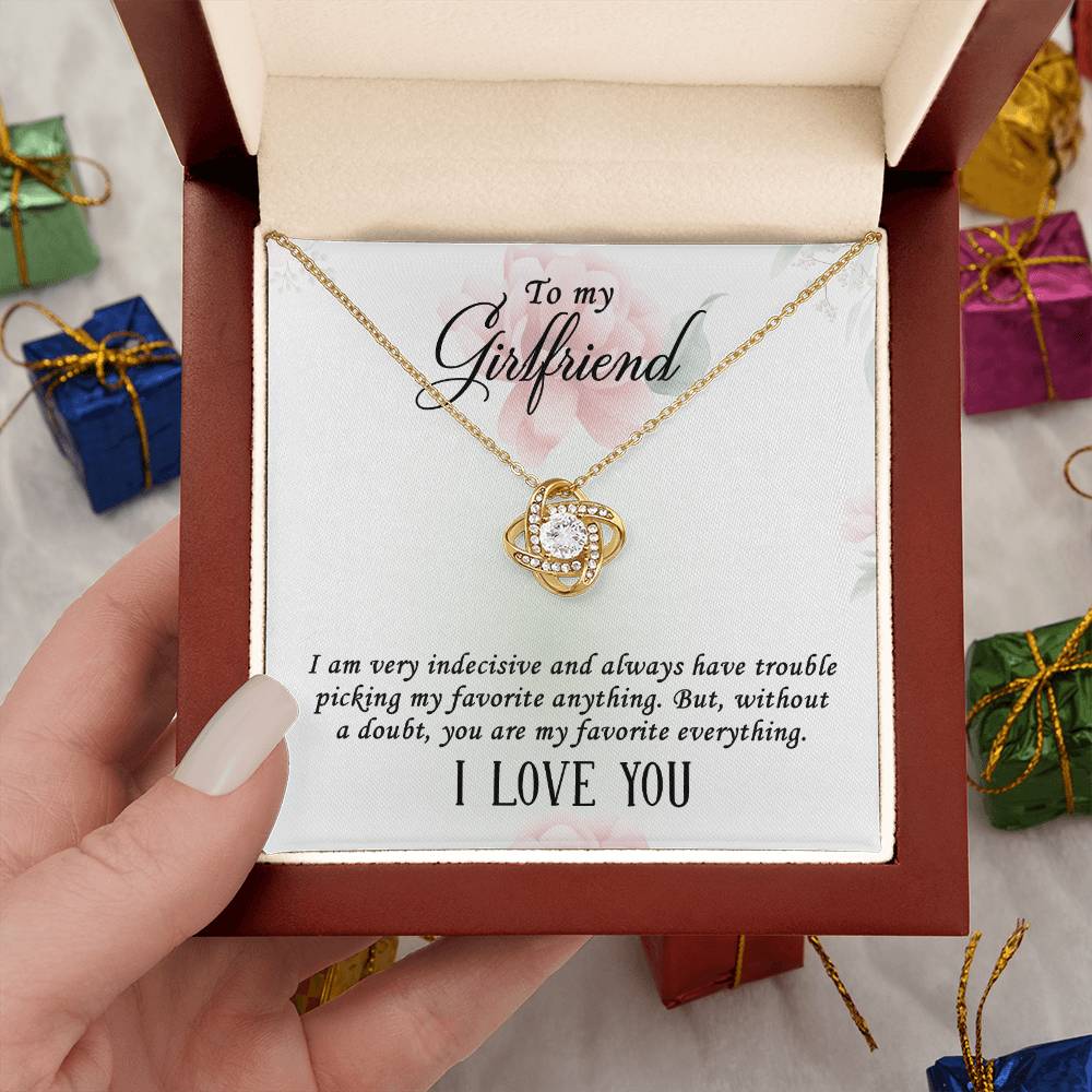 To my girlfriend-I Love You Gift