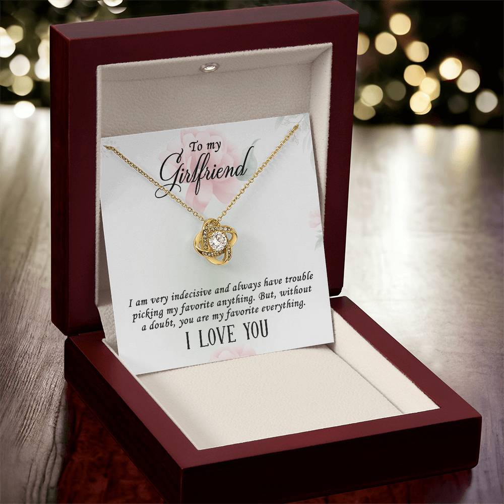 To my girlfriend-I Love You Gift