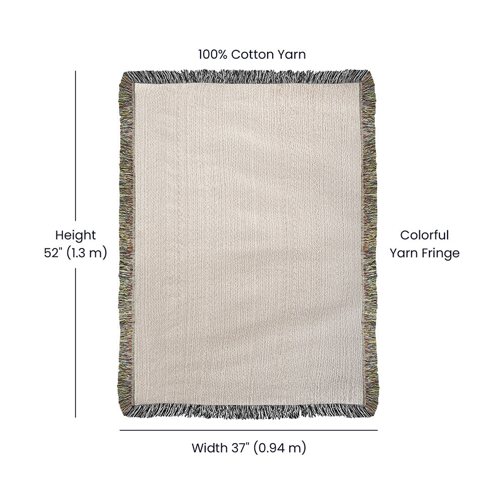 To My Grandma - Vertical Heirloom Woven Blanket